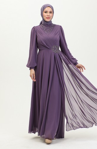 Abendkleid Mit Steindruck 52882-03 Dusty Rose 52882-03