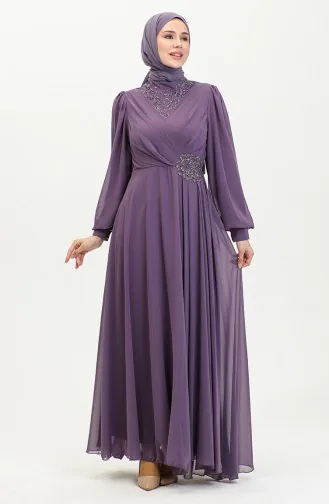 Abendkleid Mit Steindruck 52882-03 Dusty Rose 52882-03