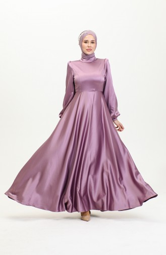 Abendkleid Aus Satin Mit Körbchen 52895-04 Dusty Rose 52895-04
