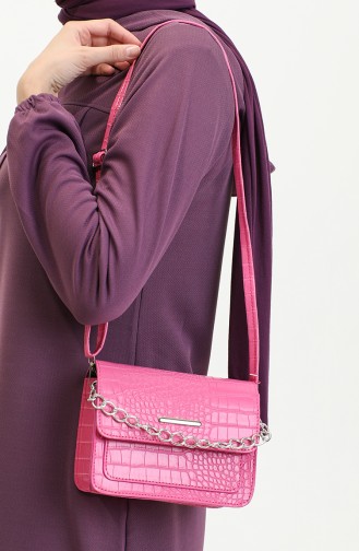 Stilgo Dames Schoudertas DM48Z-03 Fuchsia 48Z-03