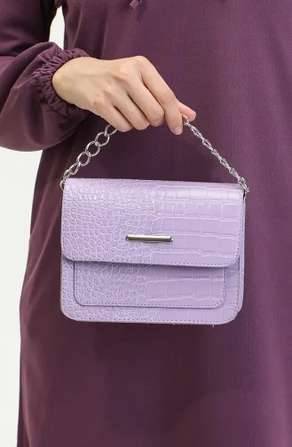 Stilgo women s Shoulder Bag Dm48z-04 Lilac 48Z-04