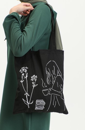 Çınar women s Shoulder Bag 0198 Black 0198
