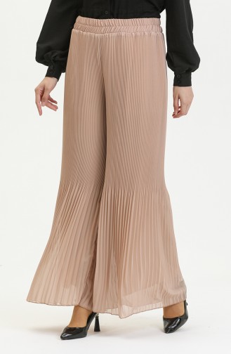 Piliseli Pantolon 4000-07 Bej