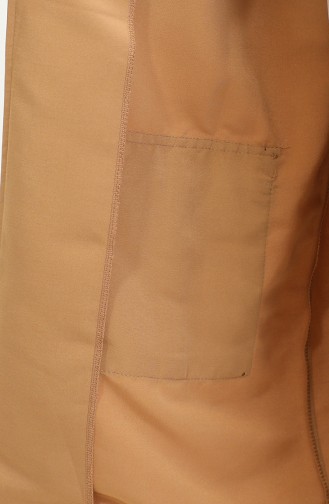 Taschenjacke 3503-06 Dunkelbeige 3503-06