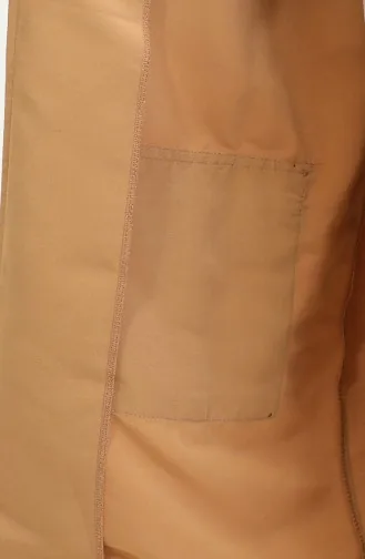 Pocketed Jacket 3503-06 Dark Beige 3503-06
