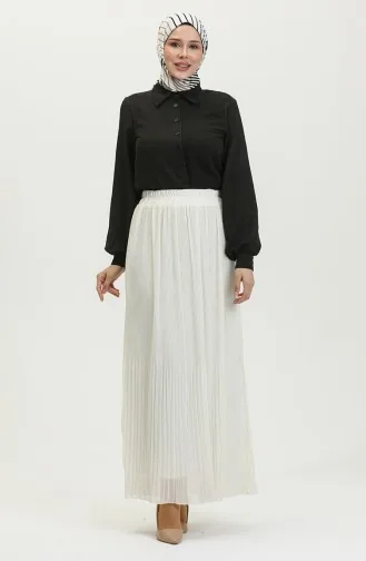 Plooirok 3009-06 Ecru 3009-06