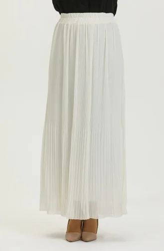 Plooirok 3009-06 Ecru 3009-06