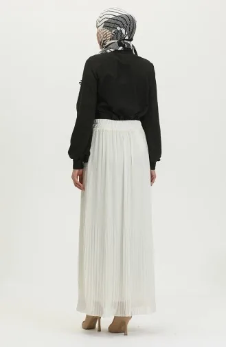 Plooirok 3009-06 Ecru 3009-06