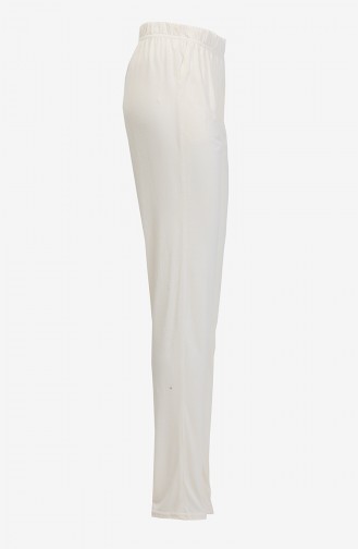 Cepli Penye Pantolon 8733-01 Ekru