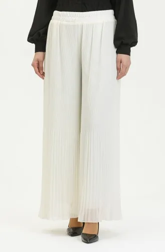 Plooibroek 4000-01 Ecru 4000-01