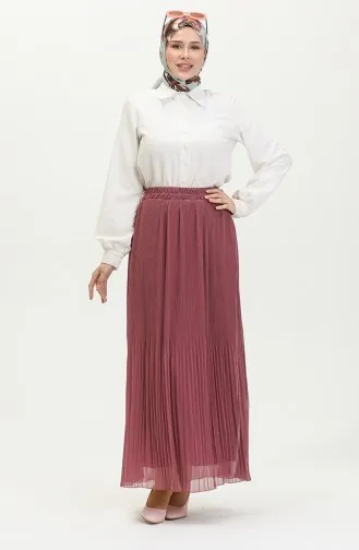 Pleated Skirt 3009-04 Dried Rose 3009-04