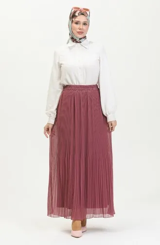 Pleated Skirt 3009-04 Dried Rose 3009-04