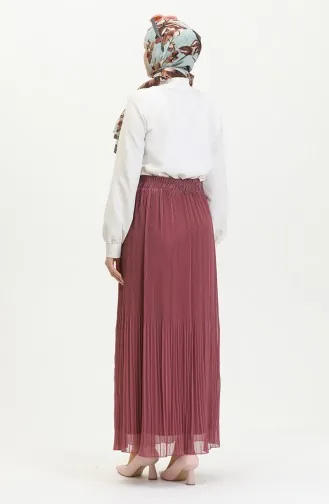 Pleated Skirt 3009-04 Dried Rose 3009-04