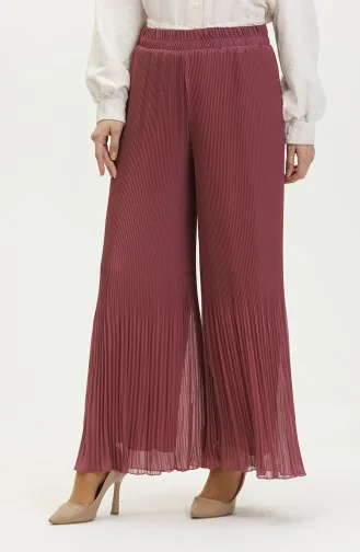 Pantalon Plissé 4000-04 Rose Poudré 4000-04
