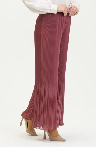 Pantalon Plissé 4000-04 Rose Poudré 4000-04