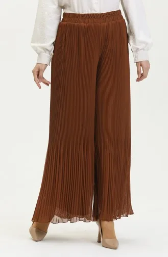 Piliseli Pantolon 4000-03 Tarçın Renk