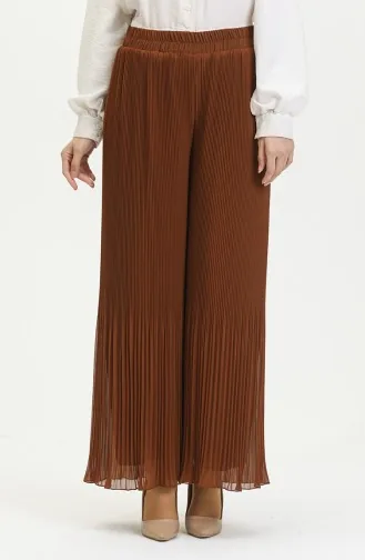 Piliseli Pantolon 4000-03 Tarçın Renk