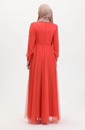 Tüllkleid Orange 7662 1158