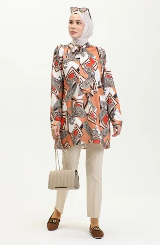 Large Size Patterned Blouse Tile T1680 1040
