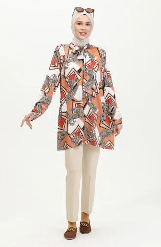 Large Size Patterned Blouse Tile T1680 1040
