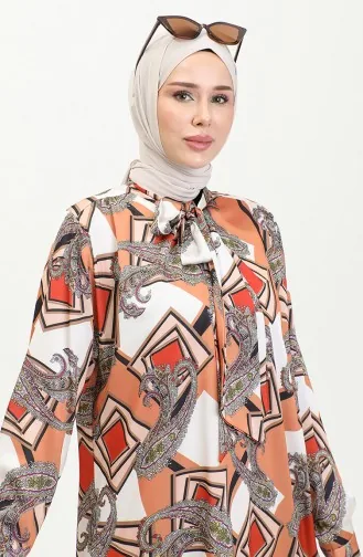 Large Size Patterned Blouse Tile T1680 1040