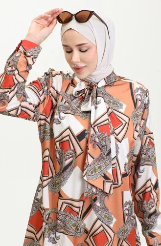 Large Size Patterned Blouse Tile T1680 1040