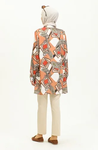 Large Size Patterned Blouse Tile T1680 1040