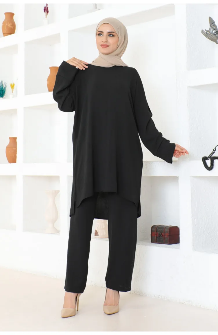 Combinaison Sude Sik Erobin 0097-01 Noir 0097-01