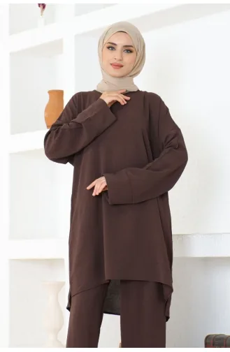 Costume Sude Sik Erobin 0097-03 Marron 0097-03