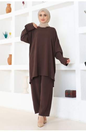 Costume Sude Sik Erobin 0097-03 Marron 0097-03