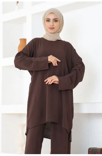 Costume Sude Sik Erobin 0097-03 Marron 0097-03