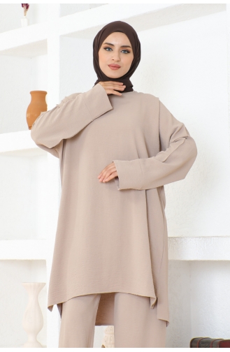 Sude Şık Erobin Suit 0097-04 Mink 0097-04