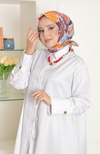 Floral Soft Cotton Patterned Scarf Orange Floralsoft00 0102 00_0102