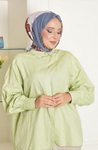 Papatya Écharpe à Motifs En Coton Doux Vison Papatya00 007 00_007