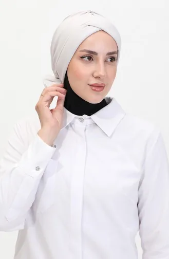 Penye Dış Bone 1248-23 Gümüş
