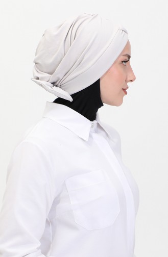 Penye Dış Bone 1248-23 Gümüş