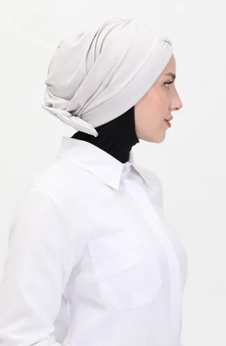 Penye Dış Bone 1248-23 Gümüş