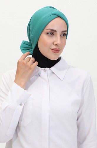 Combed Cotton Outer Bonnet 1248-20 Mint Green 1248-20