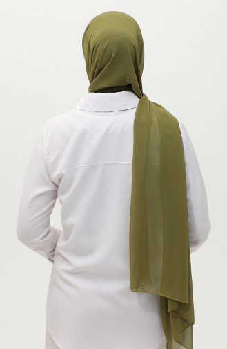 Aymina Seiden-Chiffon-Schal 8012-17 Grün 8012-17