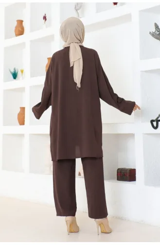 Aerobin Ensemble Double Uni 105-05 Marron 105-05