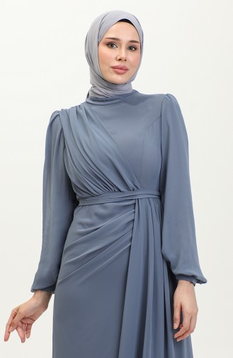 Habillé Hijab Indigo 5711B-04