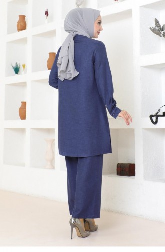 Costume Détail Volant Indigo 19224 15265