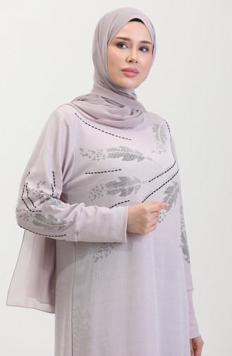 Stone Abendkleid 0431-01 Beige 0431-01