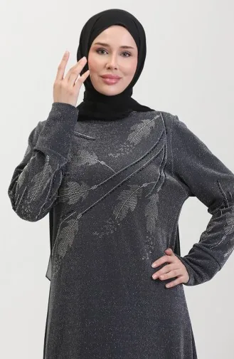 Stone Abendkleid 0431-02 Grau 0431-02