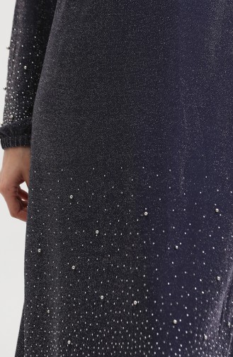 Tailleur Robe De Soirée Pierre 0436-01 Bleu Marine 0436-01