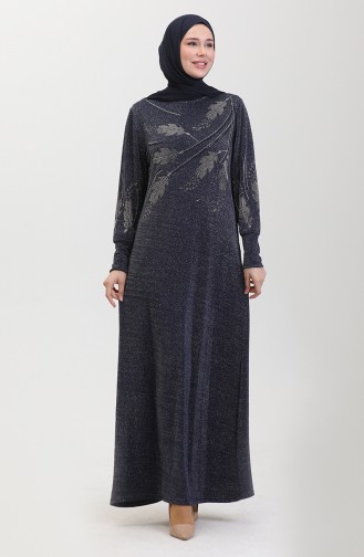 Stone Abendkleid 0431-03 Marineblau 0431-03