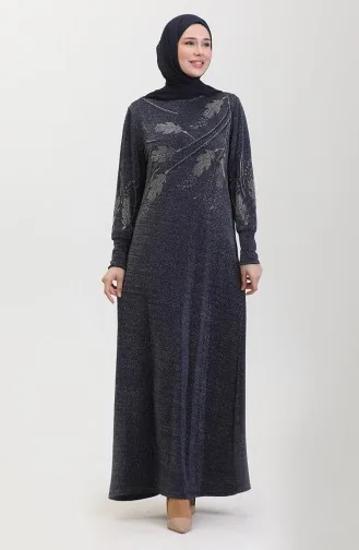 Stone Avondjurk 0431-03 Marineblauw 0431-03