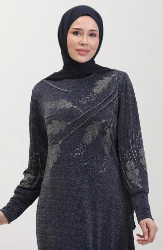 Stone Avondjurk 0431-03 Marineblauw 0431-03