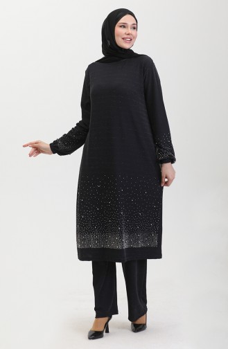 Tailleur Robe De Soirée Pierre 0436-03 Noir 0436-03