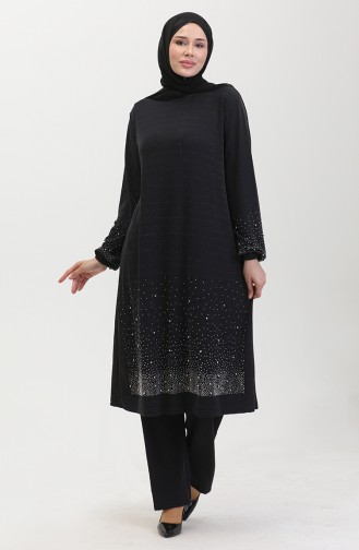 Tailleur Robe De Soirée Pierre 0436-03 Noir 0436-03